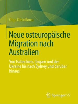 cover image of Neue osteuropäische Migration nach Australien